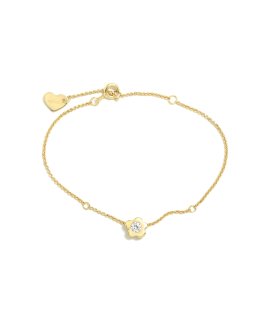 Agatha Ruiz de la Prada Gaga Dorada Flor Joia Pulseira Menina 310GAG