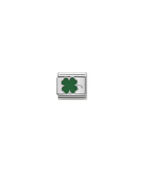 Nomination Composable Classic Green Clover Link Mulher 330202 12 Nomination Composable Classic Green Clover Link Mulher 330202 12