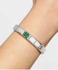 Nomination Composable Classic Trevo de Quatro Folhas Verde Vintage Link 330204/42