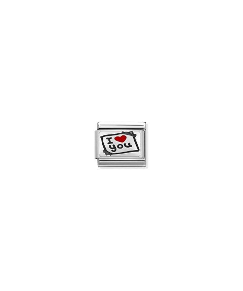 Nomination Composable Classic I Love You Link Mulher 330208 50 Nomination Composable Classic I Love You Link Mulher 330208 50
