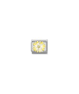 Nomination Composable Classic Yellow Flower Acessório de Joia Link Mulher 330321/04