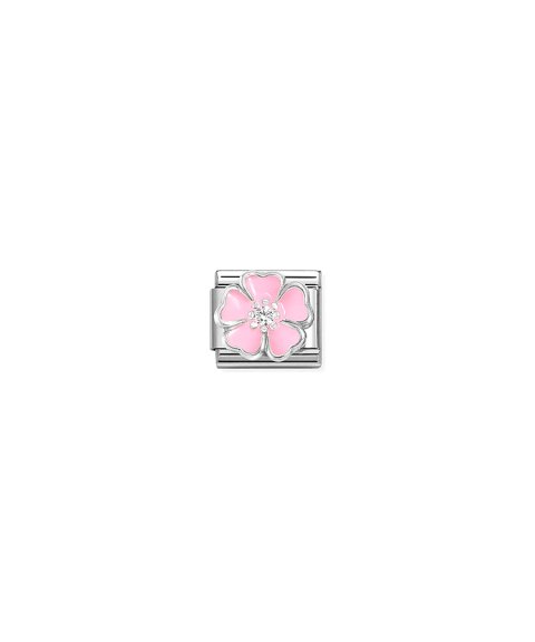 Nomination Composable Classic Pink Flower Link Mulher 330321 14 Nomination Composable Classic Pink Flower Link Mulher 330321 14