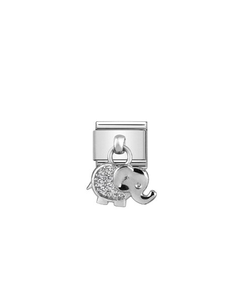 Nomination Composable Elephant pendant Acessório de Joia Link Mulher 331800 17 Nomination Composable Elephant pendant Acessório de Joia Link Mulher 331800 17