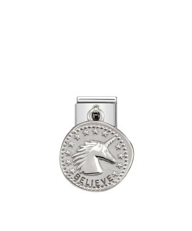 Nomination Composable Believe Unicorn Pendant Acessório de Joia Link Mulher 331804 02