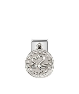 Nomination Composable Swans Pendant Acessório de Joia Link Mulher 331804 08