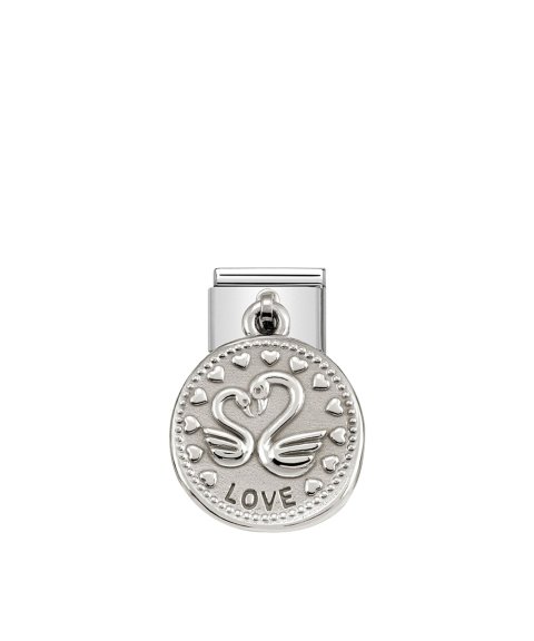 Nomination Composable Swans Pendant Acessório de Joia Link Mulher 331804 08 Nomination Composable Swans Pendant Acessório de Joia Link Mulher 331804 08