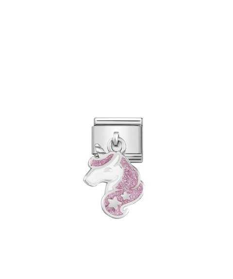 Nomination Composable Unicorn Pendant Acessório de Joia Link Mulher 331805/13