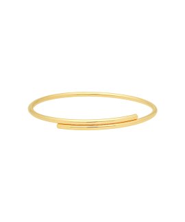 Pereirinha Linear Joia Pulseira Bangle Ouro 18K Mulher 3366BR 001