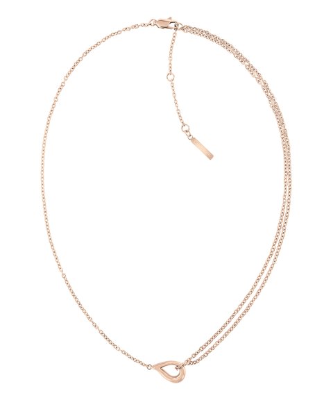 Calvin Klein Sculptured Drops Joia Colar Mulher 35000082 Calvin Klein Sculptured Drops Joia Colar Mulher 35000082