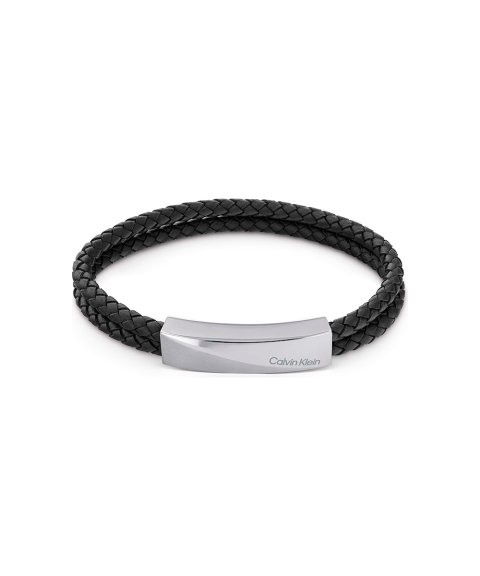 Calvin Klein Braided Double Strand Joia Pulseira Homem 35000097