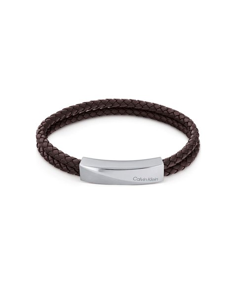 Calvin Klein Braided Double Strand Joia Pulseira Homem 35000098 Calvin Klein Braided Double Strand Joia Pulseira Homem 35000098