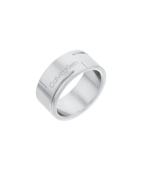 Calvin Klein Grid Joia Anel Homem 35000191 Calvin Klein Grid Joia Anel Homem 35000191