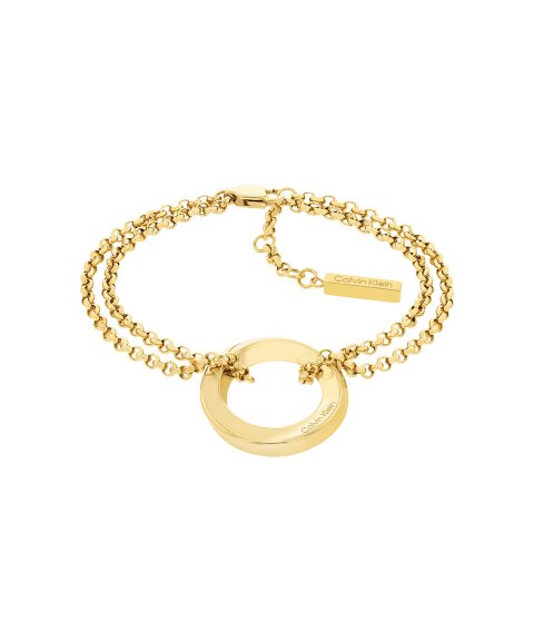 Calvin Klein Twisted Ring Joia Pulseira Mulher 35000337 Calvin Klein Twisted Ring Joia Pulseira Mulher 35000337