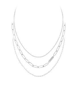 Calvin Klein Chain Joia Colar Set Mulher 35000432