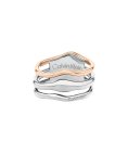 Calvin Klein Wavy Joia Anel Mulher 35000651 Calvin Klein Wavy Joia Anel Mulher 35000651
