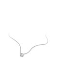 Calvin Klein Twisted Bezel Solitaire Joia Colar Mulher 35000769 Calvin Klein Twisted Bezel Solitaire Joia Colar Mulher 35000769