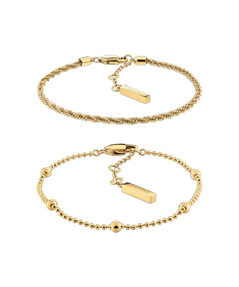 Calvin Klein Layered Joia Pulseira Set Mulher 35000948