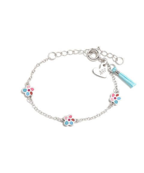 Agatha Ruiz de la Prada New Bebé Flor Multicolorida Joia Pulseira Menina 362NBE