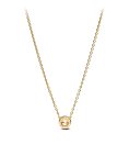 Pandora Round Pavé Halo Joia Colar Mulher 363548C01-45