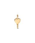 Pandora Engravable Heart Key Joia Conta Pendente Pulseira Mulher 364353C01