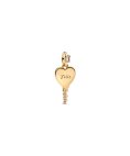 Pandora Engravable Heart Key Joia Conta Pendente Pulseira Mulher 364353C01