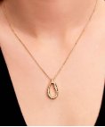 Pandora Essence Organically Shaped Joia Colar Mulher 364666C01-45