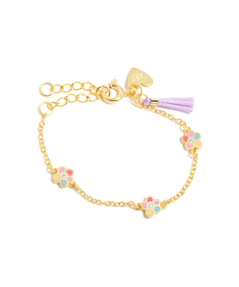 Agatha Ruiz de la Prada New Bebé Flores Pastel Joia Pulseira Menina 366NBED