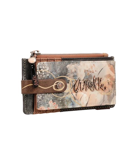 Anekke Shoen Brush Carteira RFID Mulher 37749-013