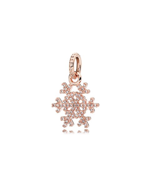 Pandora Rose Sparkling Snowflake Joia Conta Pendente Pulseira Mulher 380354CZ Pandora Rose Sparkling Snowflake Joia Conta Pendente Pulseira Mulher 380354CZ