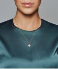 Pandora Rose Fan of Love Joia Conta Pendente Colar Mulher 387286CZ Pandora Rose Fan of Love Joia Conta Pendente Colar Mulher 387286CZ