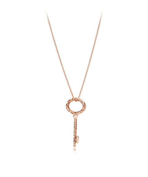 Pandora Rose Regal Key Joia Colar Mulher 387676-90 Pandora Rose Regal Key Joia Colar Mulher 387676-90