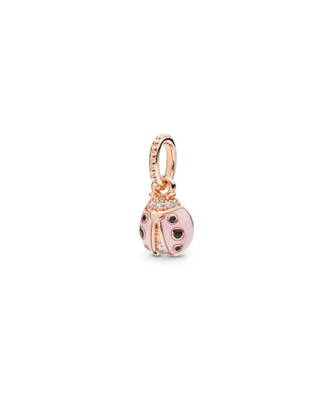 Pandora Rose Lucky Pink Ladybird Joia Conta Pendente Pulseira Pendente Colar Mulher 387909EN160