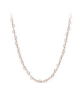 Pandora Rose Hearts Joia Colar Mulher 387961-60