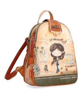 Anekke Peace and Love Mochila Mulher 38805-043