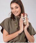 Anekke Peace and Love Carteira RFID Mulher 38809-013