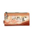 Anekke Peace and Love Flowers Carteira RFID Mulher 38839-906