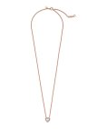 Pandora Rose Sparkling Elevated Heart Joia Colar Mulher 388425C01-45