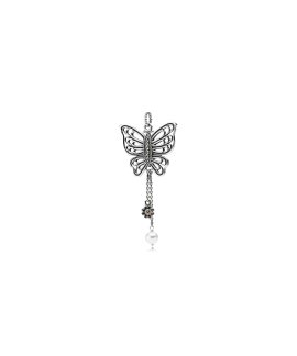Pandora Openwork Butterfly Joia Pendente Colar Mulher 390352CCZ