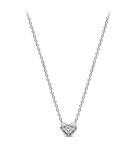 Pandora Radiant Heart and Floating Stone Joia Colar Mulher 392494C01-45 Pandora Radiant Heart and Floating Stone Joia Colar Mulher 392494C01-45