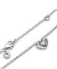 Pandora Radiant Heart and Floating Stone Joia Colar Mulher 392494C01-45 Pandora Radiant Heart and Floating Stone Joia Colar Mulher 392494C01-45