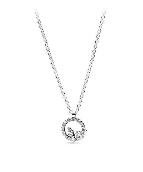 Pandora Sparkling Herbarium Circle and Cluster Joia Colar Mulher 392620C01-45 Pandora Sparkling Herbarium Circle and Cluster Joia Colar Mulher 392620C01-45