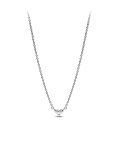 Pandora Triple Stone Heart Joia Colar Mulher 393014C01-45