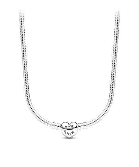 Pandora Moments Heart Joia Colar Mulher 393091C00-45
