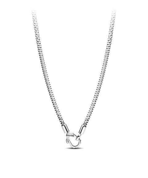 Pandora Studded Clasp and Chain Joia Colar Mulher 393682C00-45