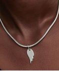 Pandora Engravable Angel Wing Joia Conta Pendente Pulseira Mulher 394014C00