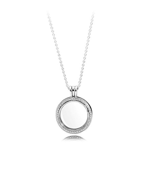 Pandora Petites Floating Locket Joia Colar Mulher 396484CZ-60 Pandora Petites Floating Locket Joia Colar Mulher 396484CZ-60