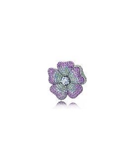 Pandora Glorious Bloom Joia Pendente Colar Pregadeira Mulher 397081NRPMX