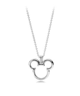 Pandora Disney Petites Floating Locket Joia Colar Mulher 397177-75