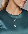 Pandora Signature Logo Joia Colar Mulher 397445CZ-70