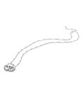 Pandora United Regal Hearts Joia Colar Mulher 397719-45 Pandora United Regal Hearts Joia Colar Mulher 397719-45